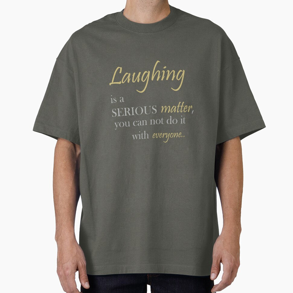Laughing is a serious matter, you can not do it with everyone. by dominikt