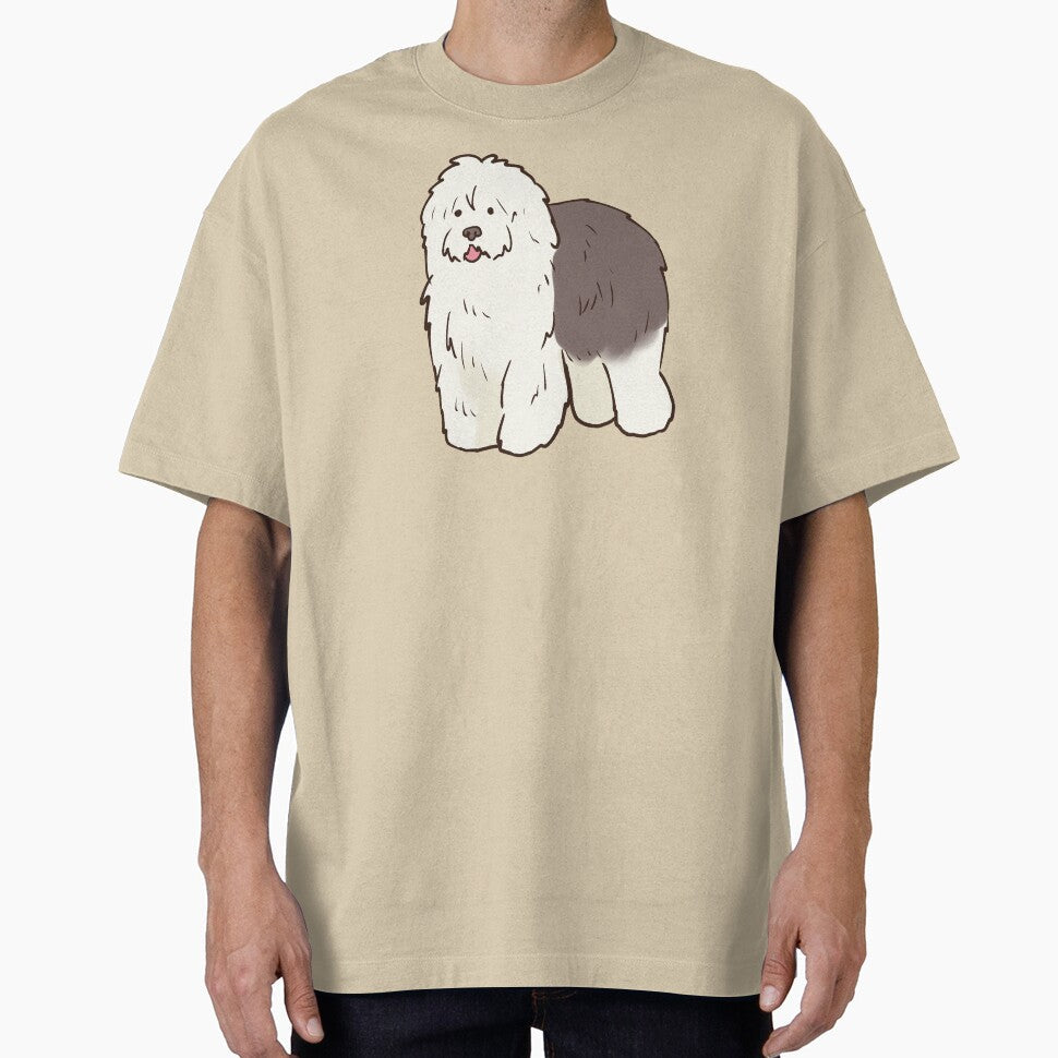 old english sheepdog art by Mayarart