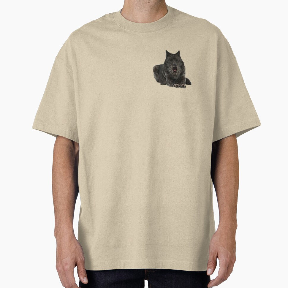 Beautiful Black Wolf Design by NoxLand