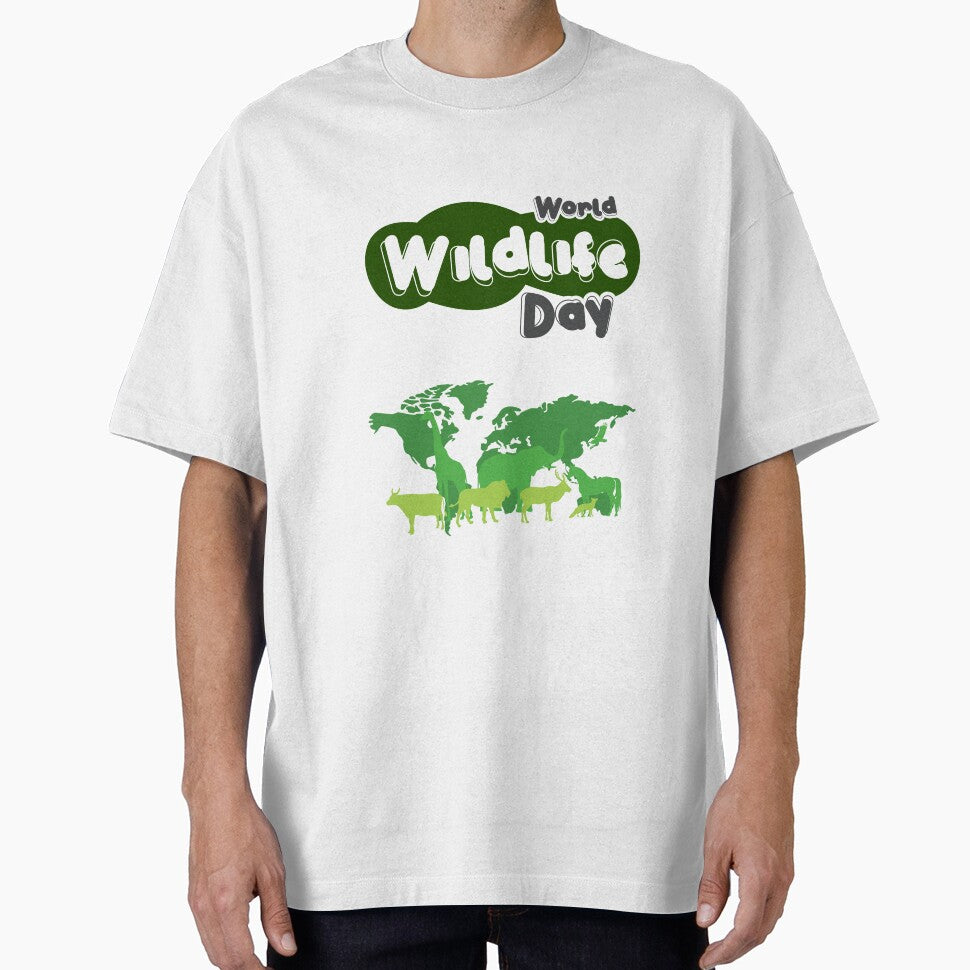 World Wildlife Day || Green Cartoon by ShopWearInspire