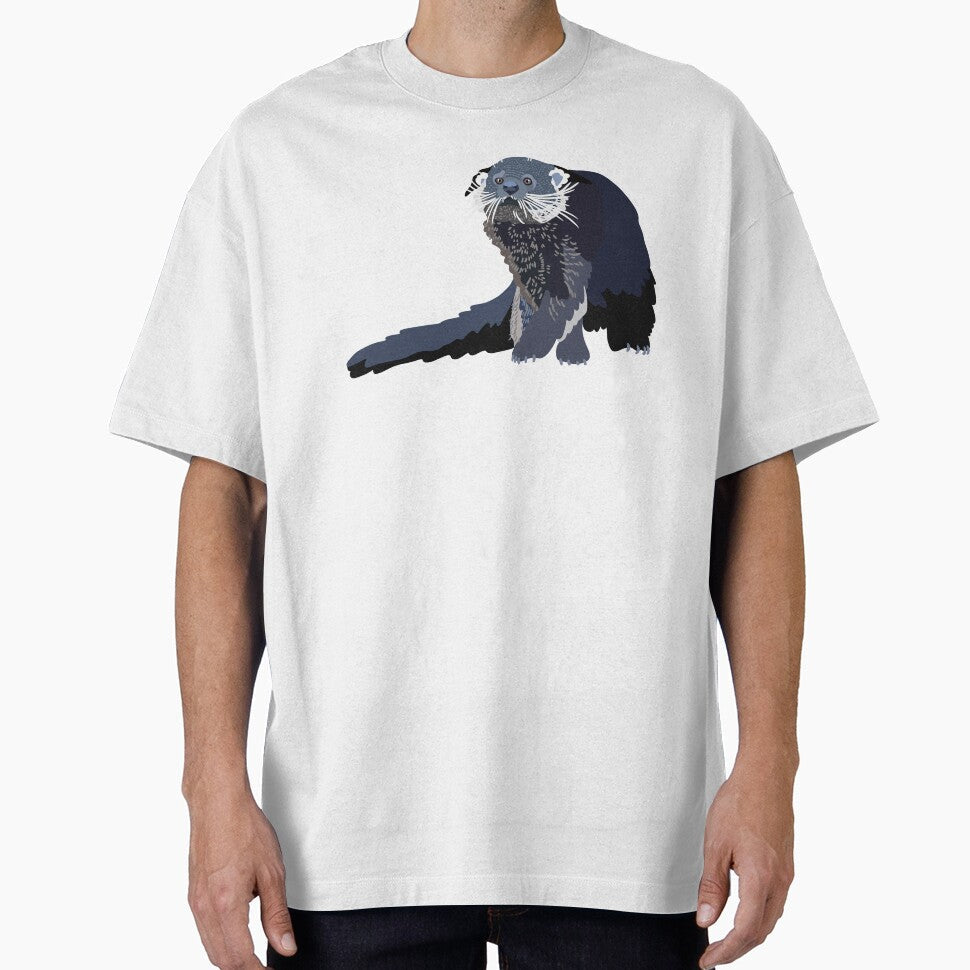 B is for Binturong ,Binturong – Curious Asian Bearcat Wildlife Illustration by PrettylittlepastelUk
