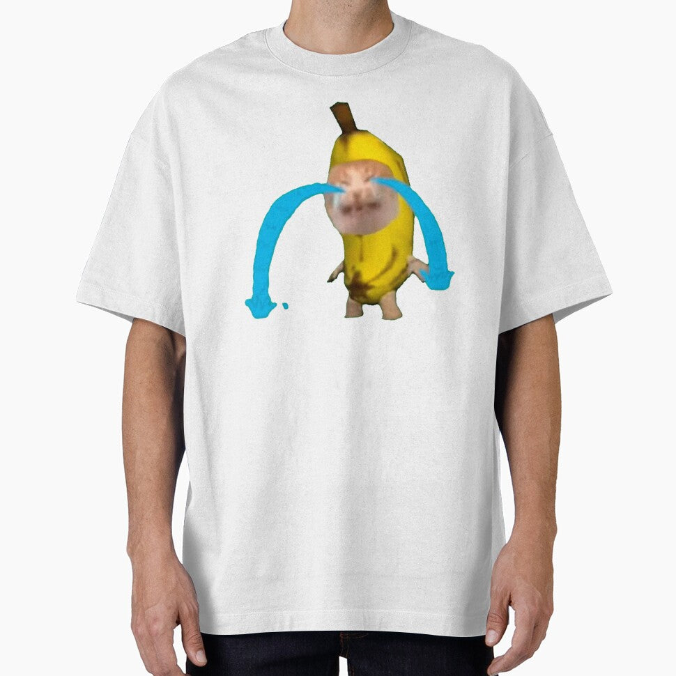 crying banana cat meme by misscouchpotato