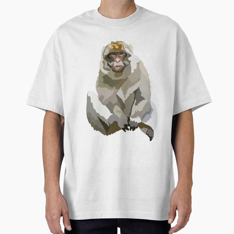 B is for Barbary Macaque by PrettylittlepastelUk