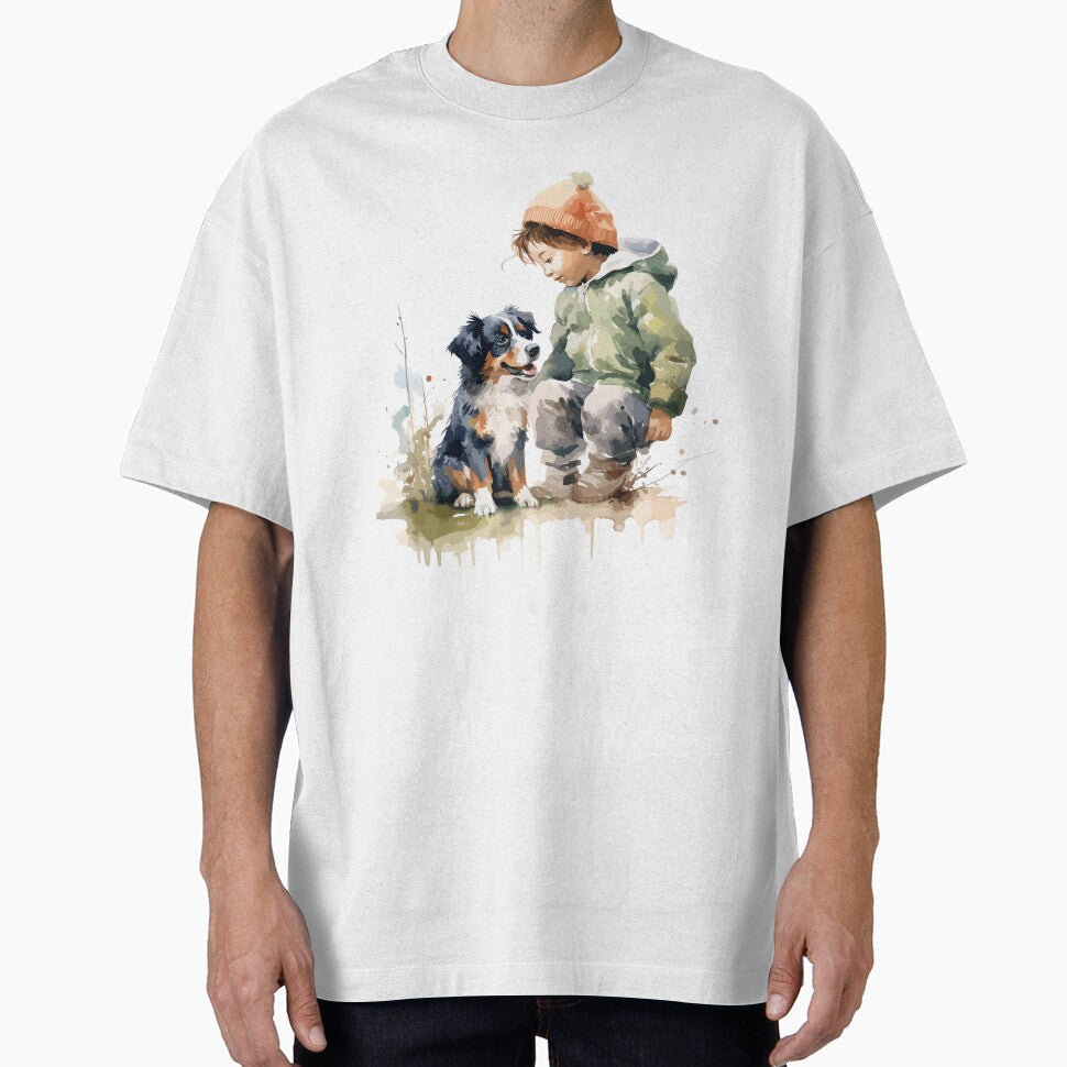 watercolor funny dog pack, dog, kid by R-RHAPSODY