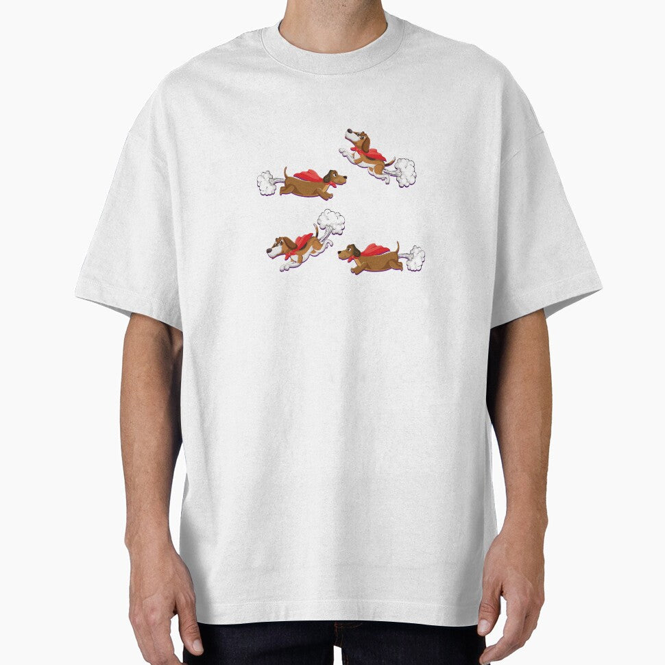 Funny cartoon dogs fart design by AnsykD