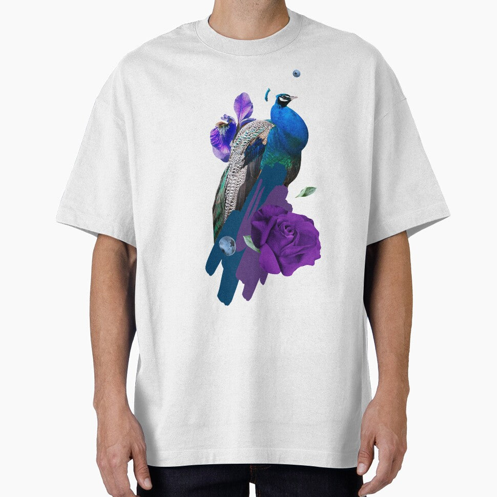 printful peacock hoodie by Xippy Art