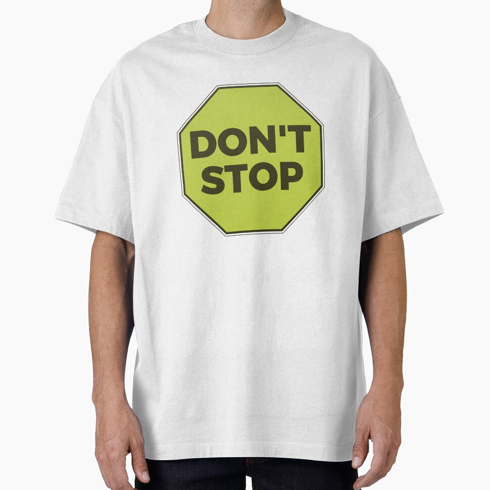 Don't Stop Motivational Quote Typography by JaaGo PopLab