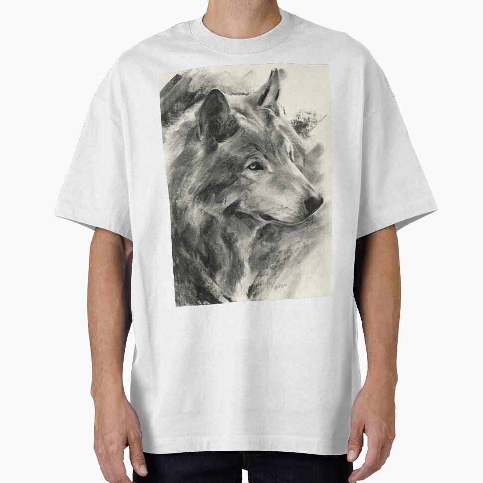 Wolf Art, Wolf Portrait Drawing, Animal Gift, Wolf Gifts by Rachel Felicity  Art