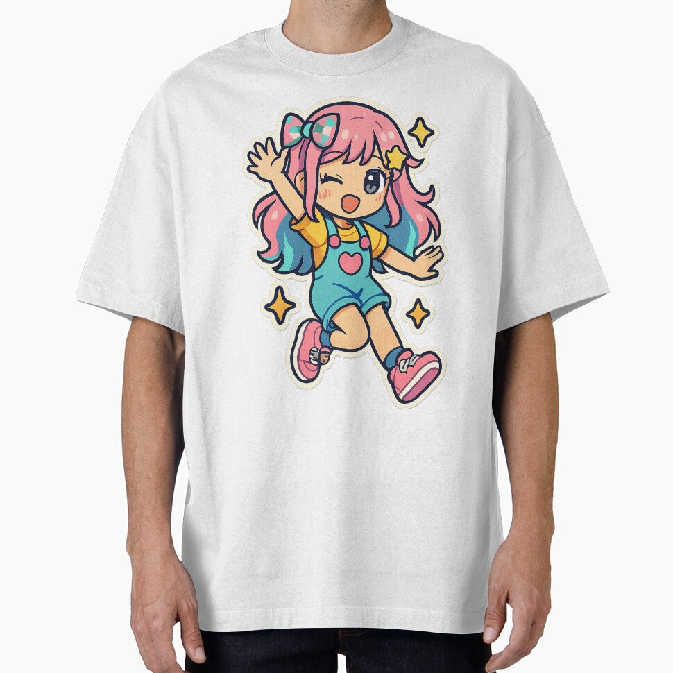 Kawaii Anime Girl, Y2K Aesthetic by graphic-genie