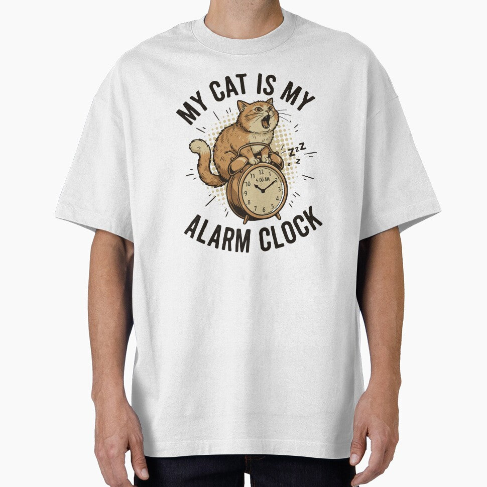 Funny Cat Alarm Clock – My Cat Wakes Me Up at 5 AM by Fandraw