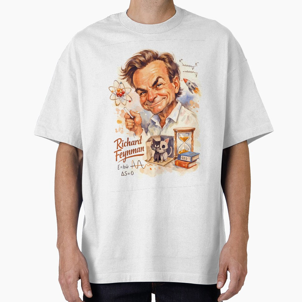 Richard Feynman by Sarcastic designs