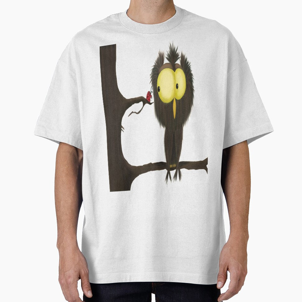 Oliver The Owl And The Ladybug by OneArtsyMomma