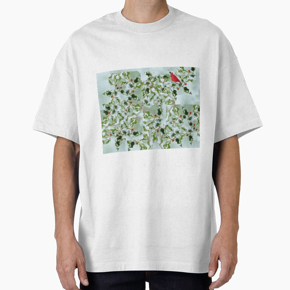 Hollies On Ice - by TSteele.Art - Winter Holiday Collection by TSteeleArt