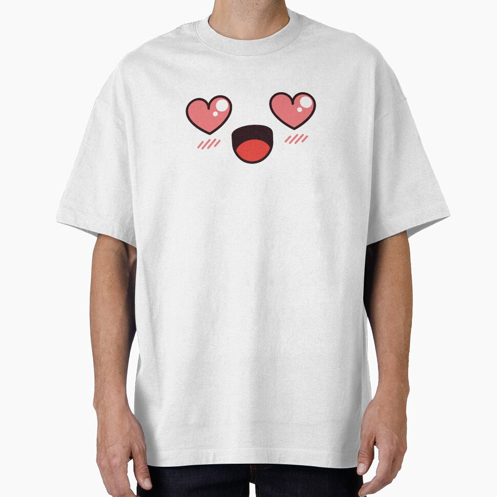 Kawaii Love Eyes Face by theredfoxs