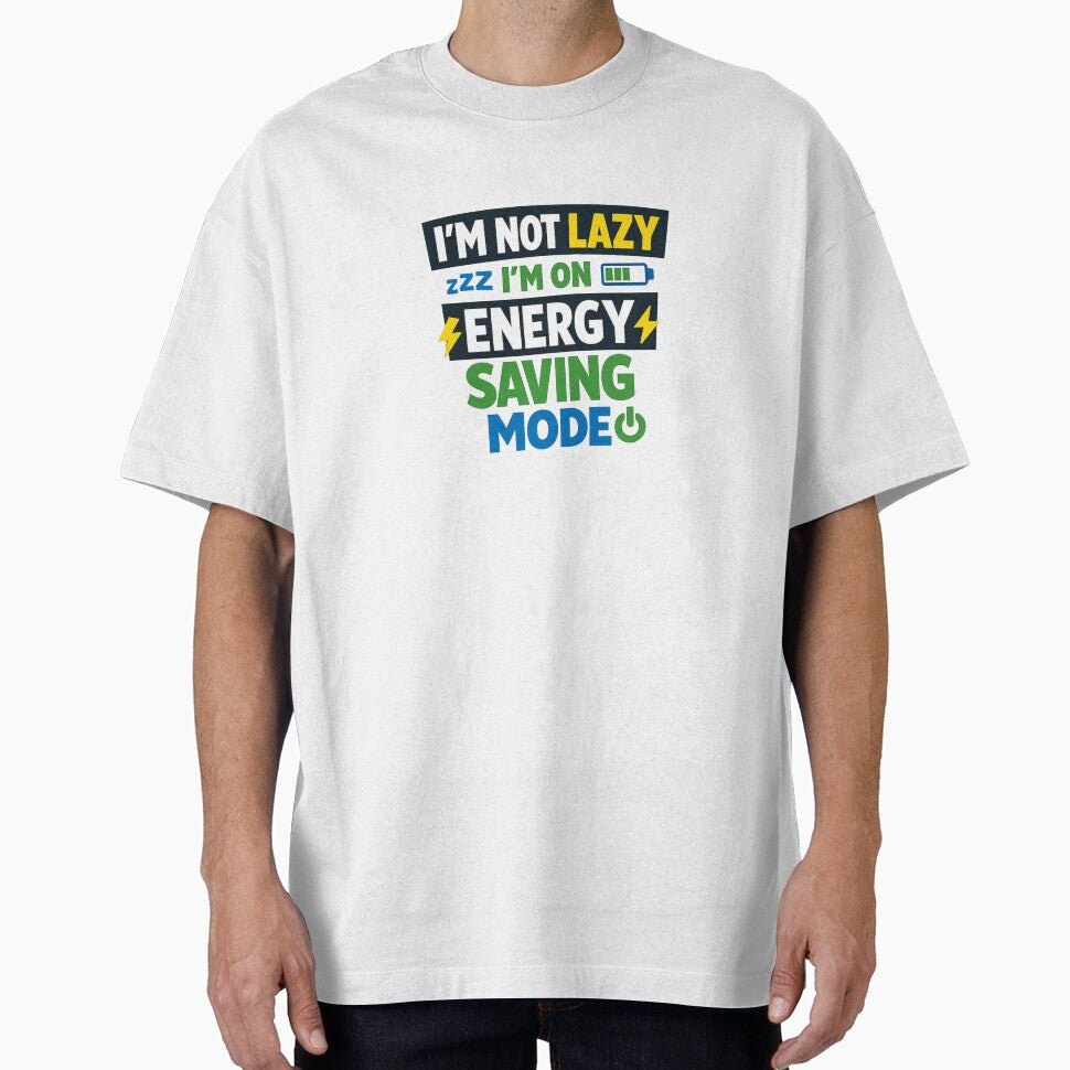 Energy Saving Mode Activated T-Shirt by PNKDesigns