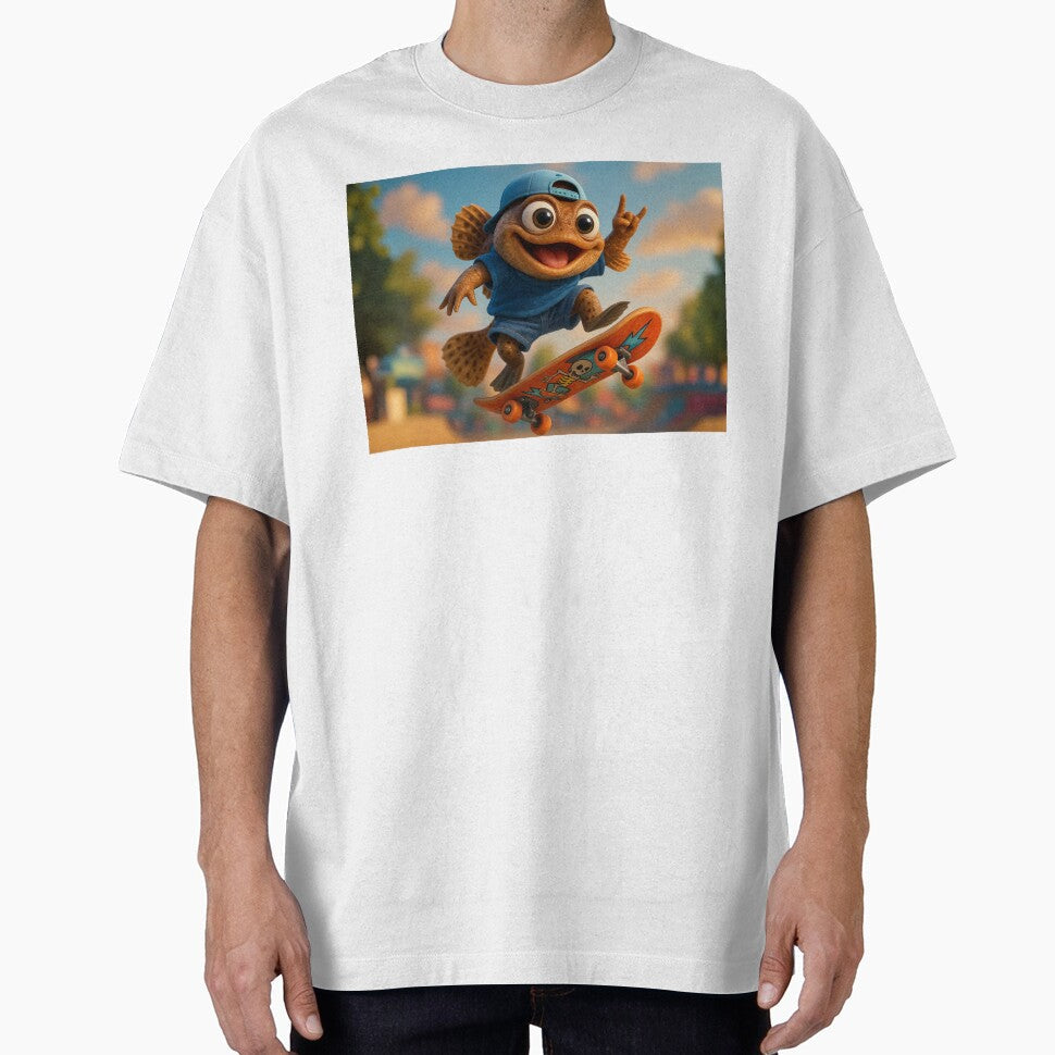 Skater Mudskipper Fish by Sillytoe