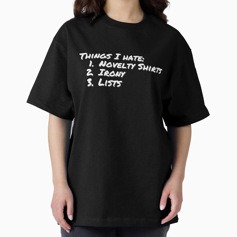 Things I hate by The Agreeable Raven