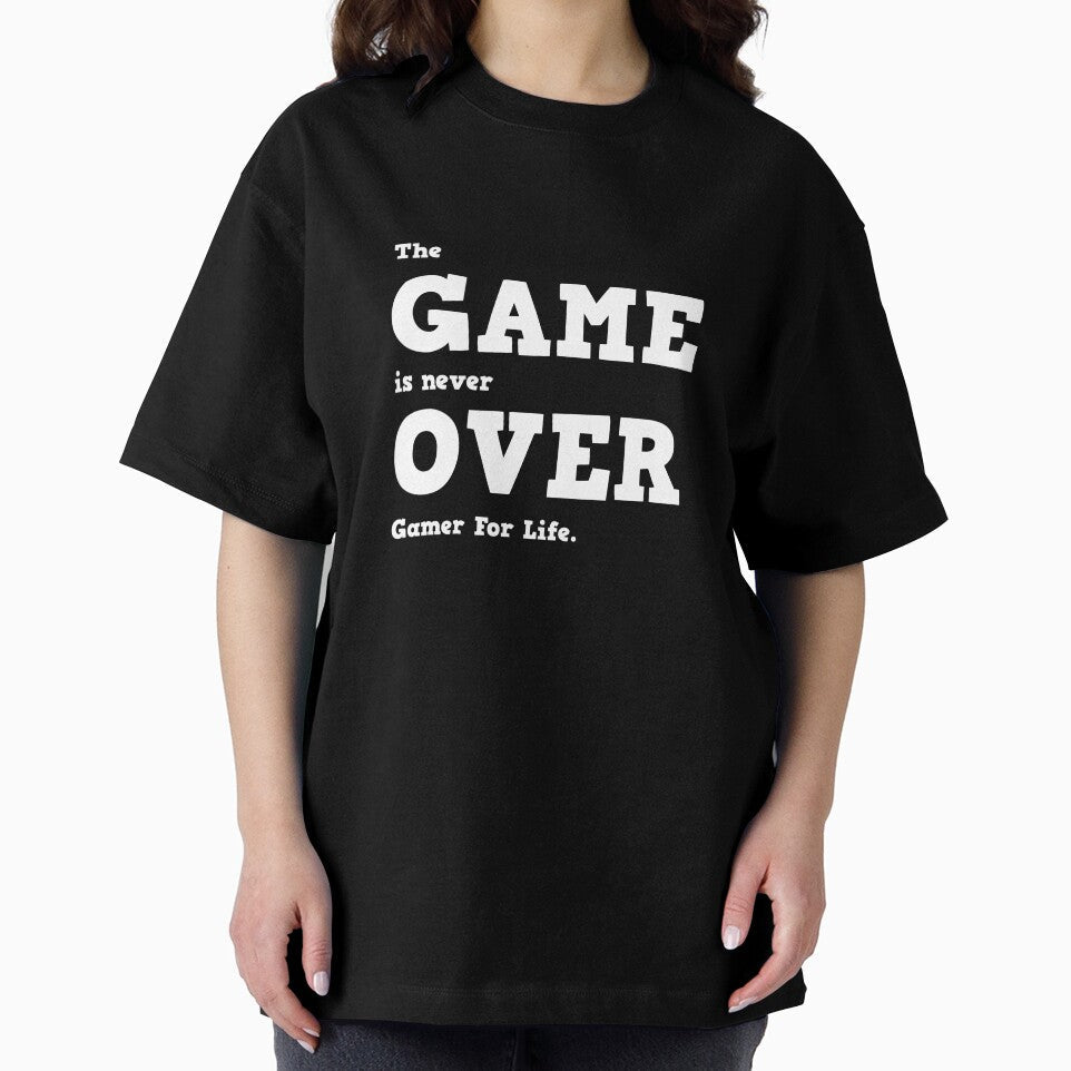 The Game Is Never Over - Gamer by 10PercentTees