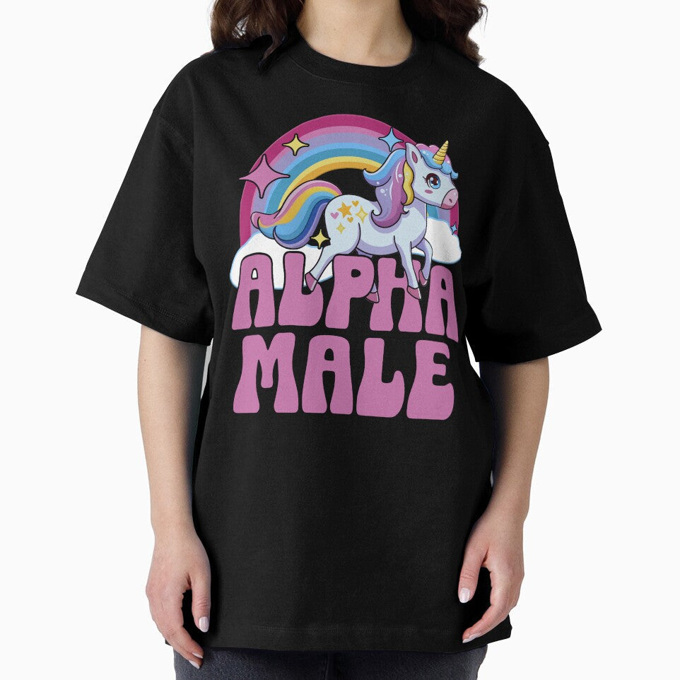 Alpha Male Funny Unicorn by MemishDesign