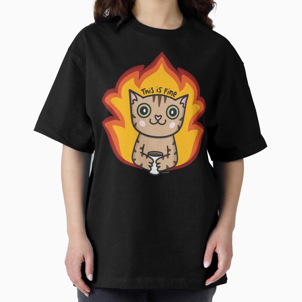 This is fine Tabby Cat by cat-and-raven