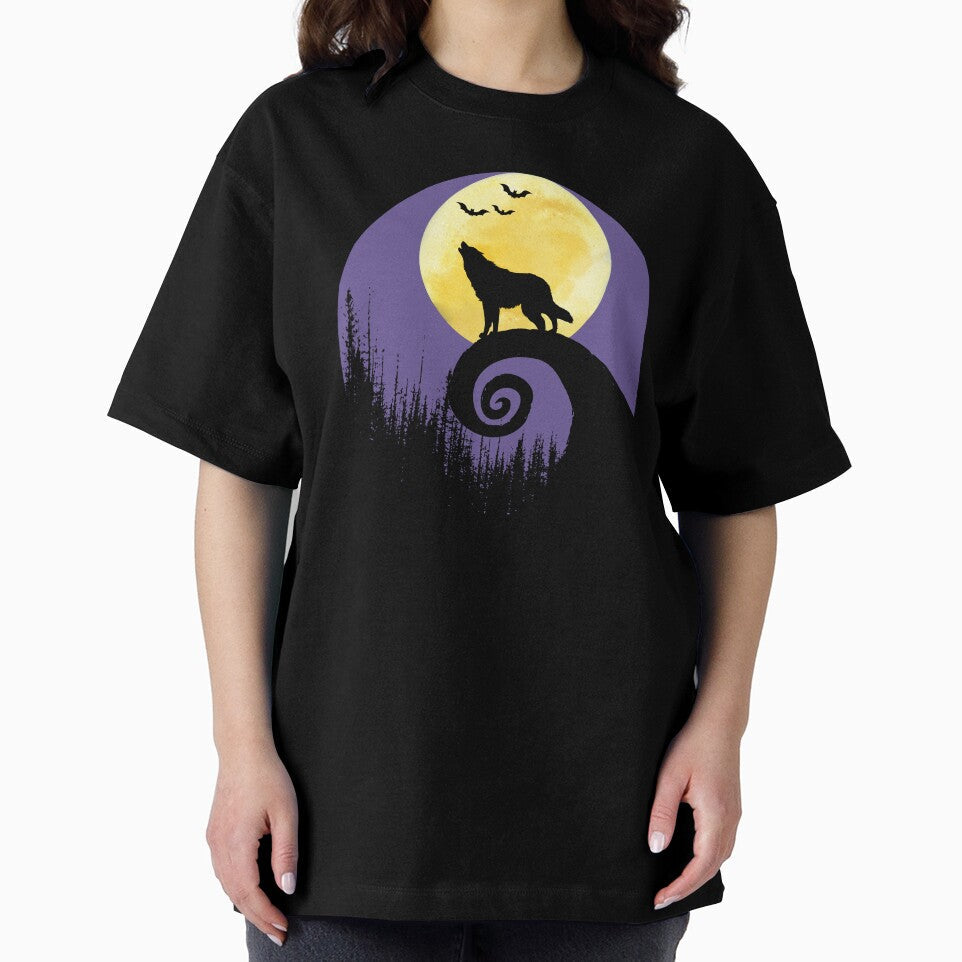 Wolf Night Moon by SunsetGloww