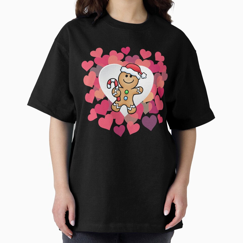 Funny Gingerbread Christmas Xmas Love Gift Novelty T-Shirt by Bendthetrend