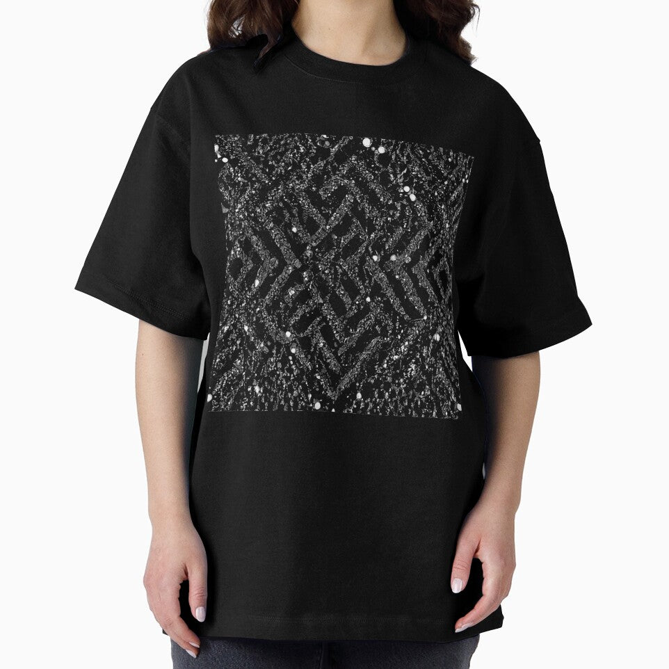Printed image of sparkling diamonds v2 by JaReVa