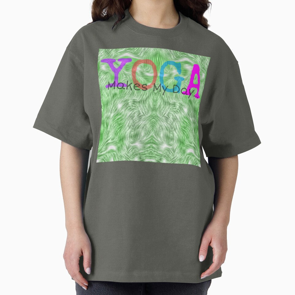 Yoga With Grass Print by 59SHOP24
