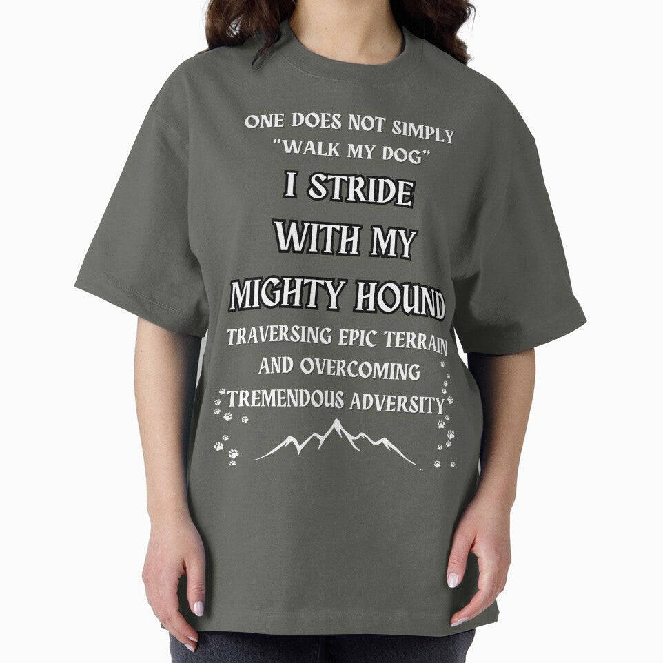 funny dog walking design by Alyn8