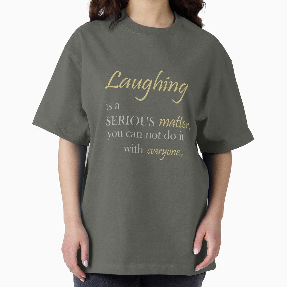 Laughing is a serious matter, you can not do it with everyone. by dominikt
