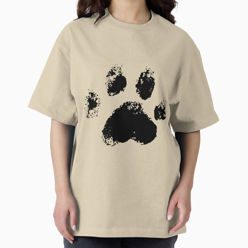 Black Paw Print by LionessLove