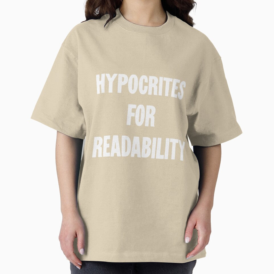 Hypocrites For Readability by Good-Looking Corpse