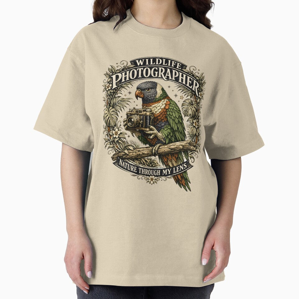 Vintage Wildlife Photographer Bird Nature Photography Lorikeet Nature Through My Lens Photographer Design by swanwon Store