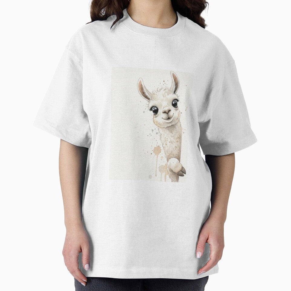 Llama meme funny cute kawaii pet animal watercolor by CheeseBlueprint