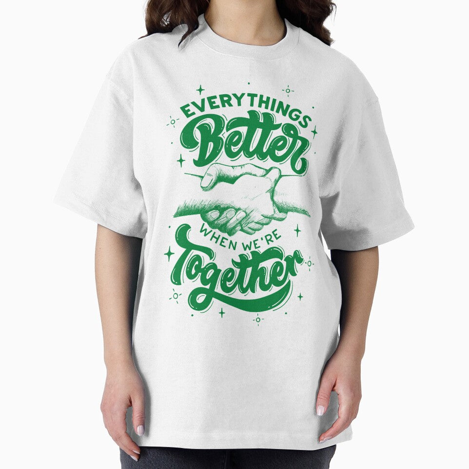 "Together We Make Everything Better: Unique Design Available Now" by Gomawidesigns