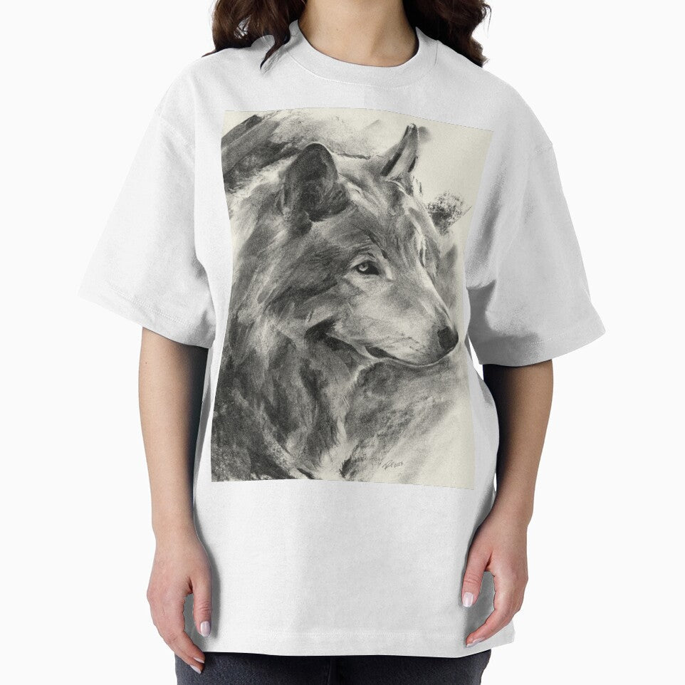 Wolf Art, Wolf Portrait Drawing, Animal Gift, Wolf Gifts by Rachel Felicity  Art