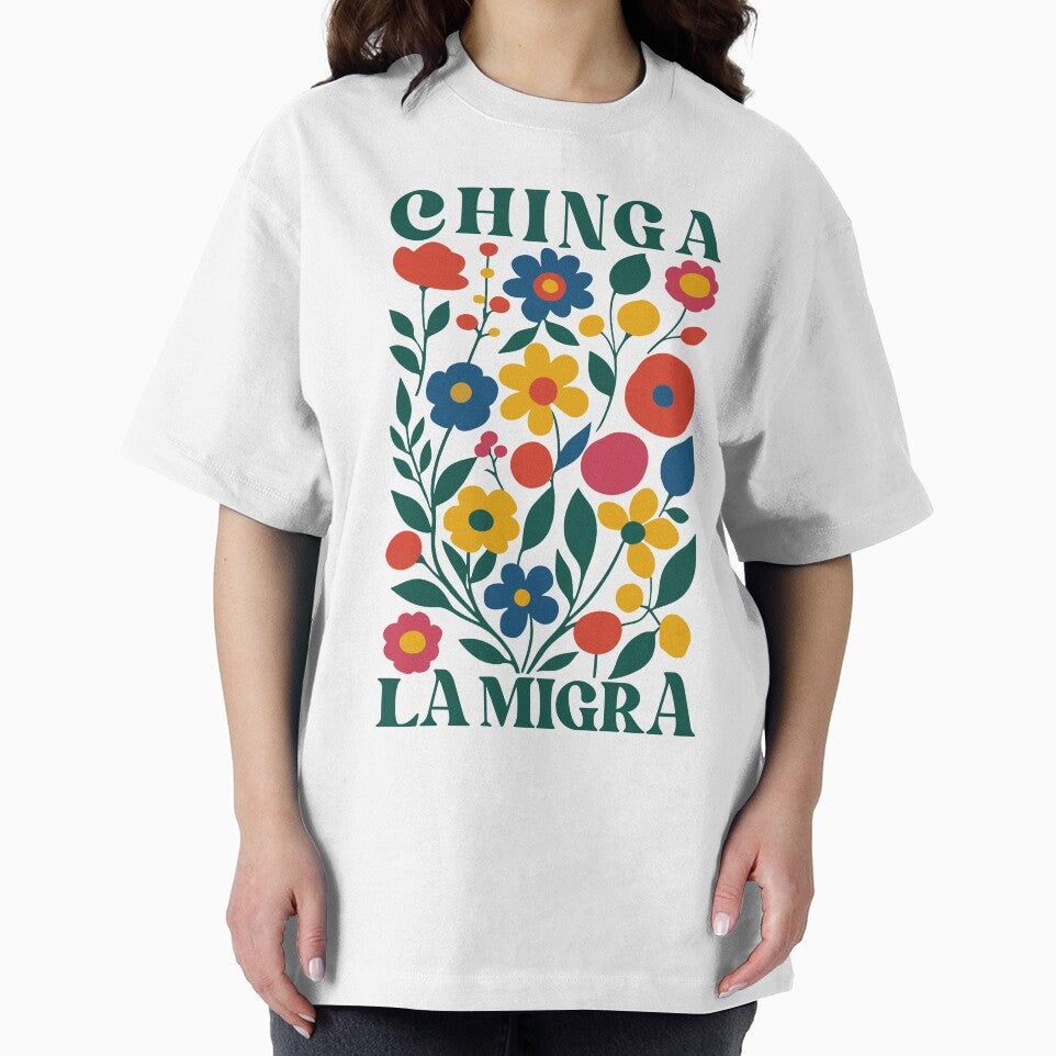 Chinga La Migra, Abolish Ice Protest, No Human Is Illegal, Latino Protest, Social Justice, Immigrant Human Rights by BooberriesS