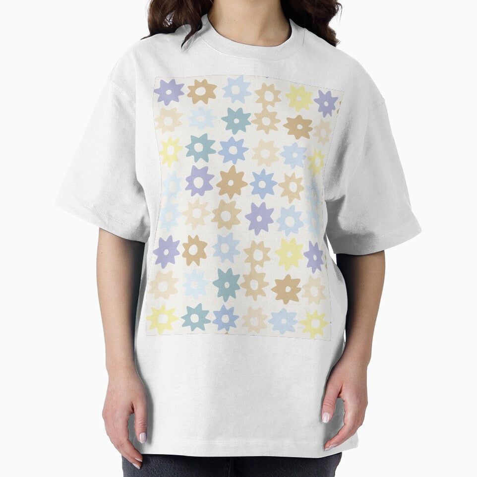 BOHO PASTEL STAR PATTERN by blomastudios