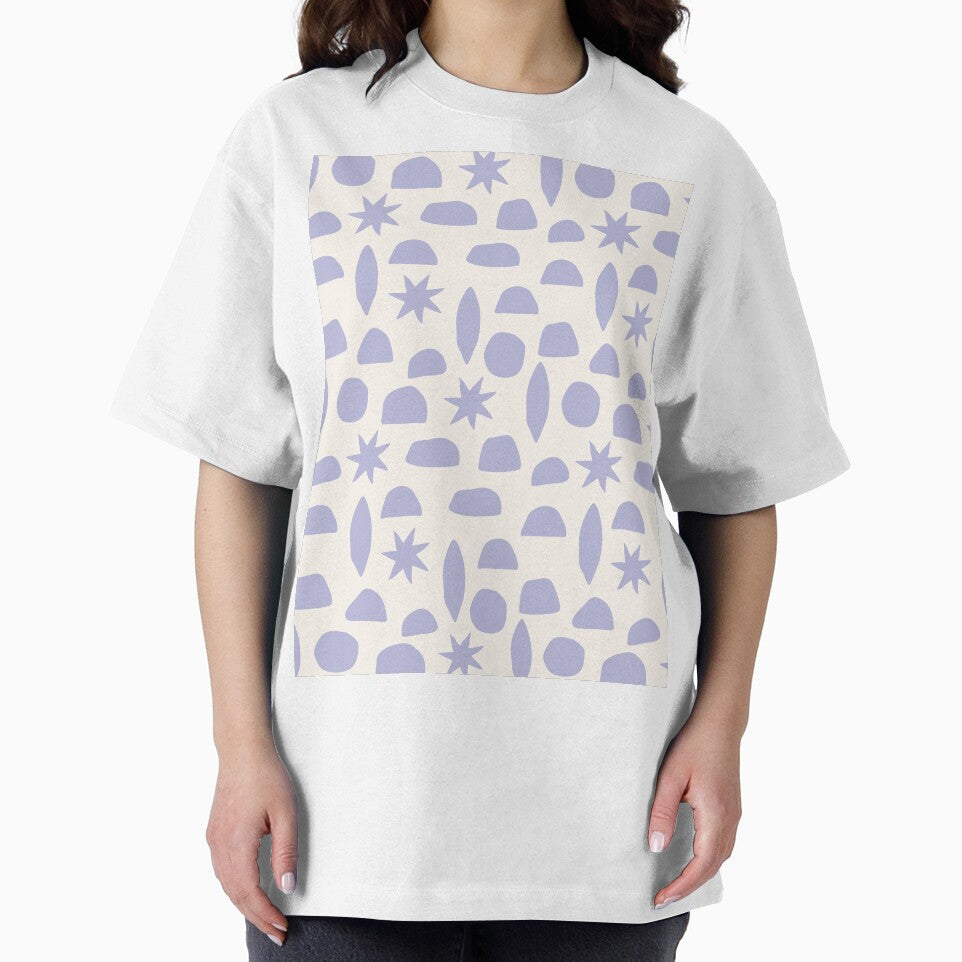 BOHO HENRI MATISSE PASTEL PURPLE LILAC ON CREAM by blomastudios