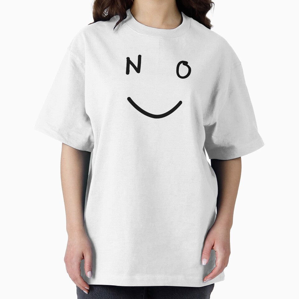 NO Minimalist witty statement design Smile by CreareAT