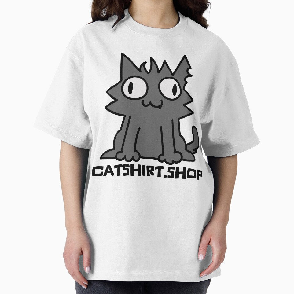 Funny Derp Cat by CatShirtDotShop