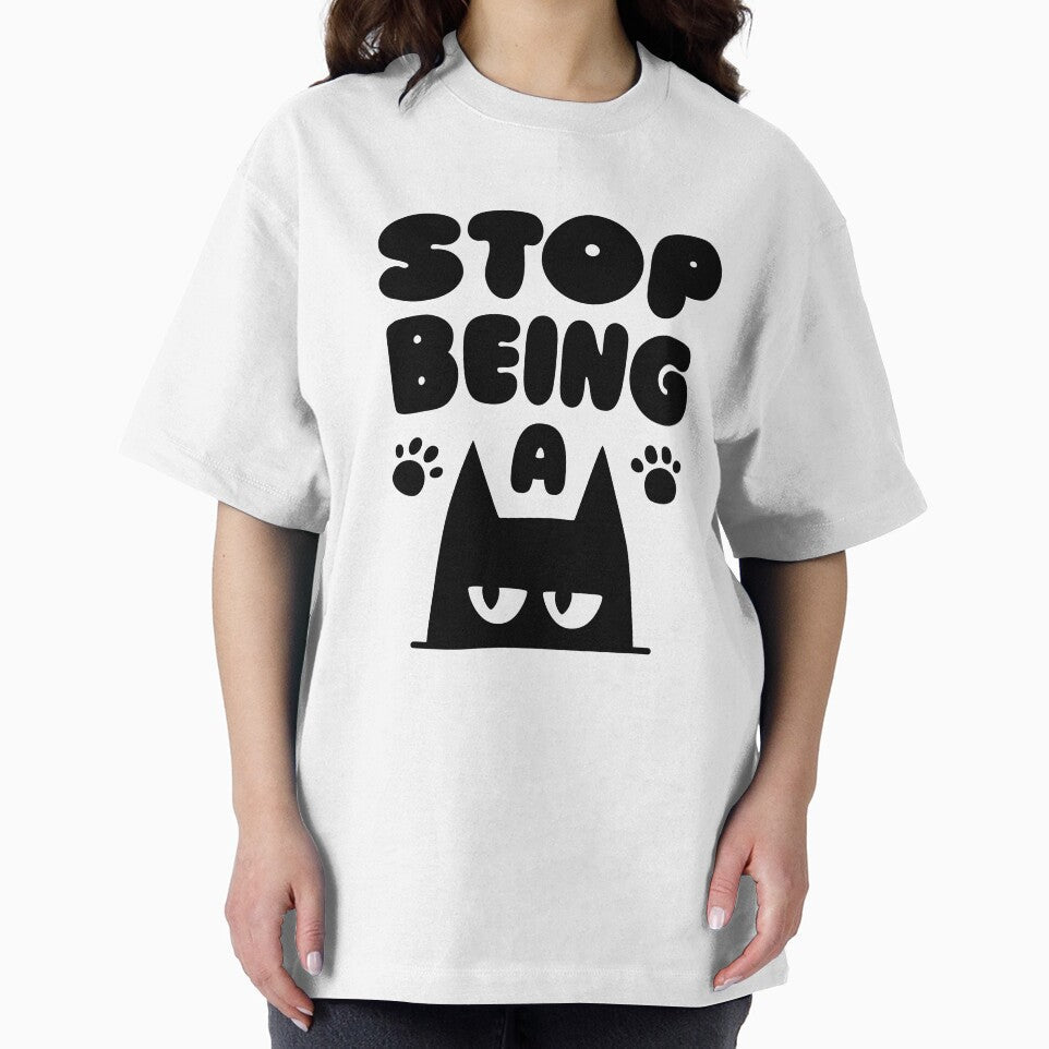 Stop being a pussy - Funny cat by Random Tees