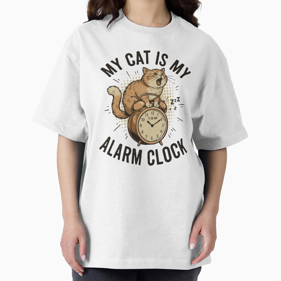 Funny Cat Alarm Clock – My Cat Wakes Me Up at 5 AM by Fandraw