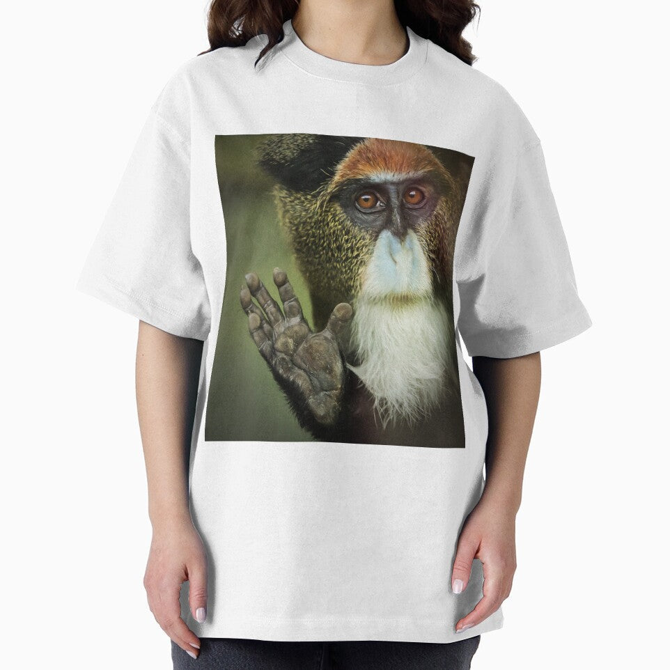 De Brazza's Monkey by Conservation Art Emporium