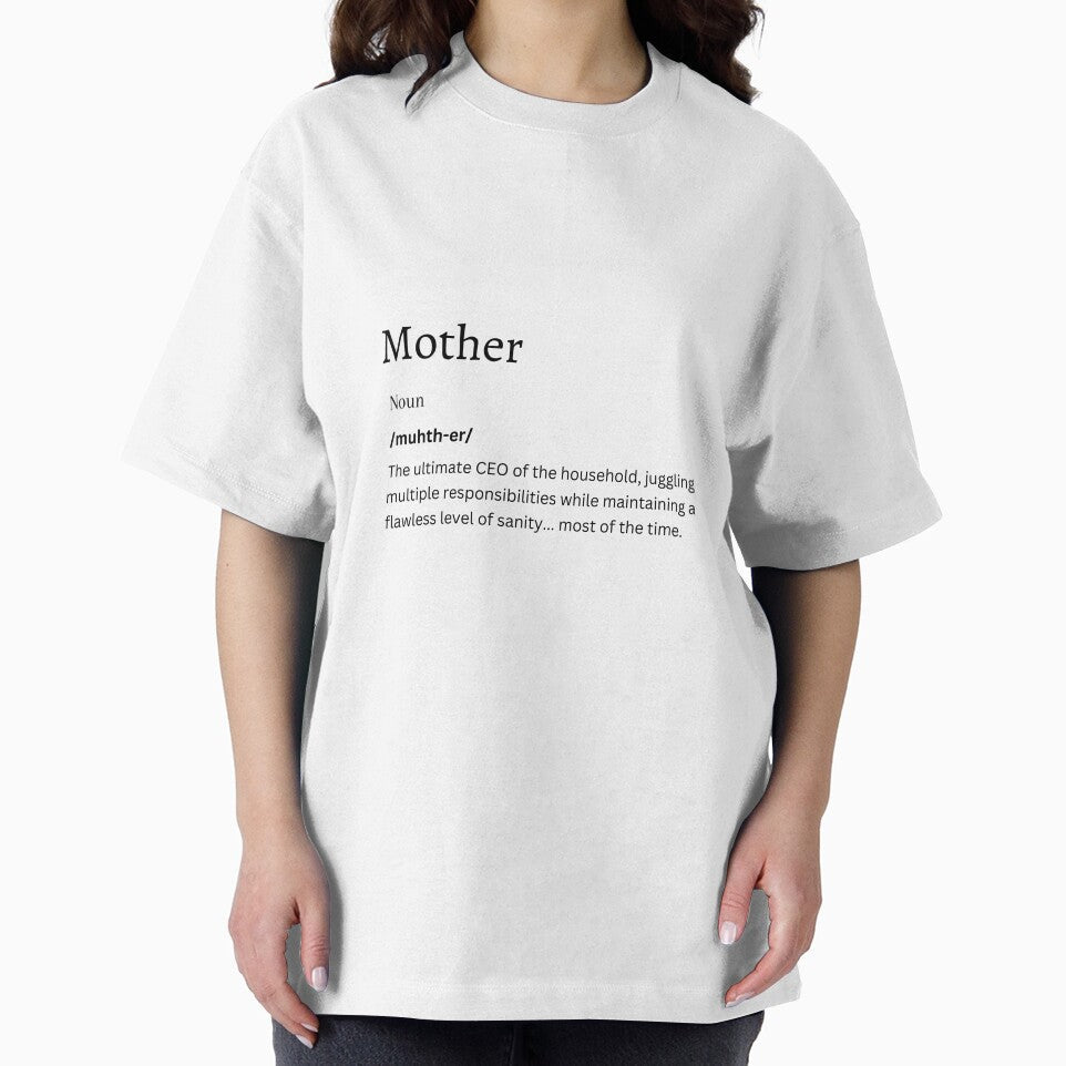 Witty Mother Definition Art | Clever Mom Gift | Redbubble by FunDifference