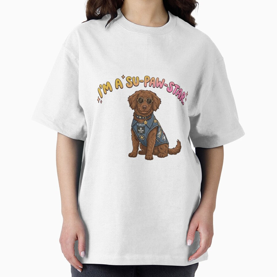 Su-paw-star Dog by Digital Mom
