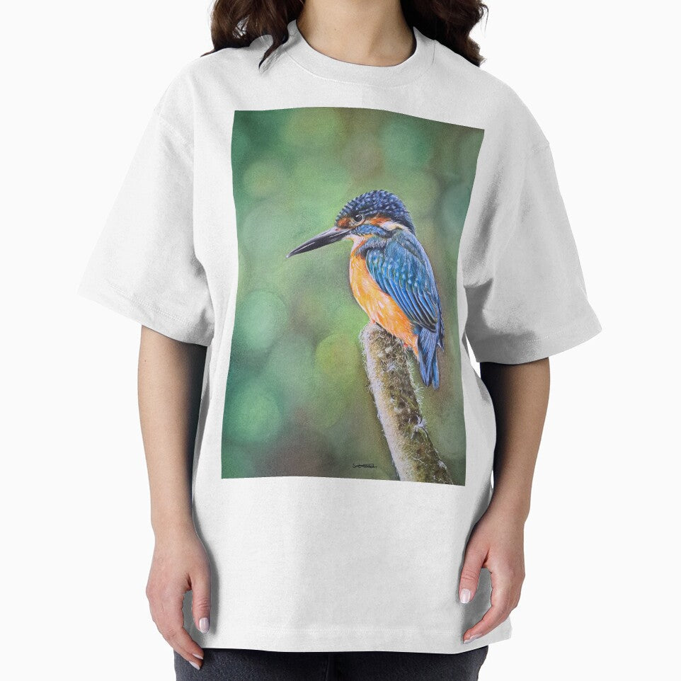 The Perching Kingfisher by Shining Bright Arts, Crafts & Illustration
