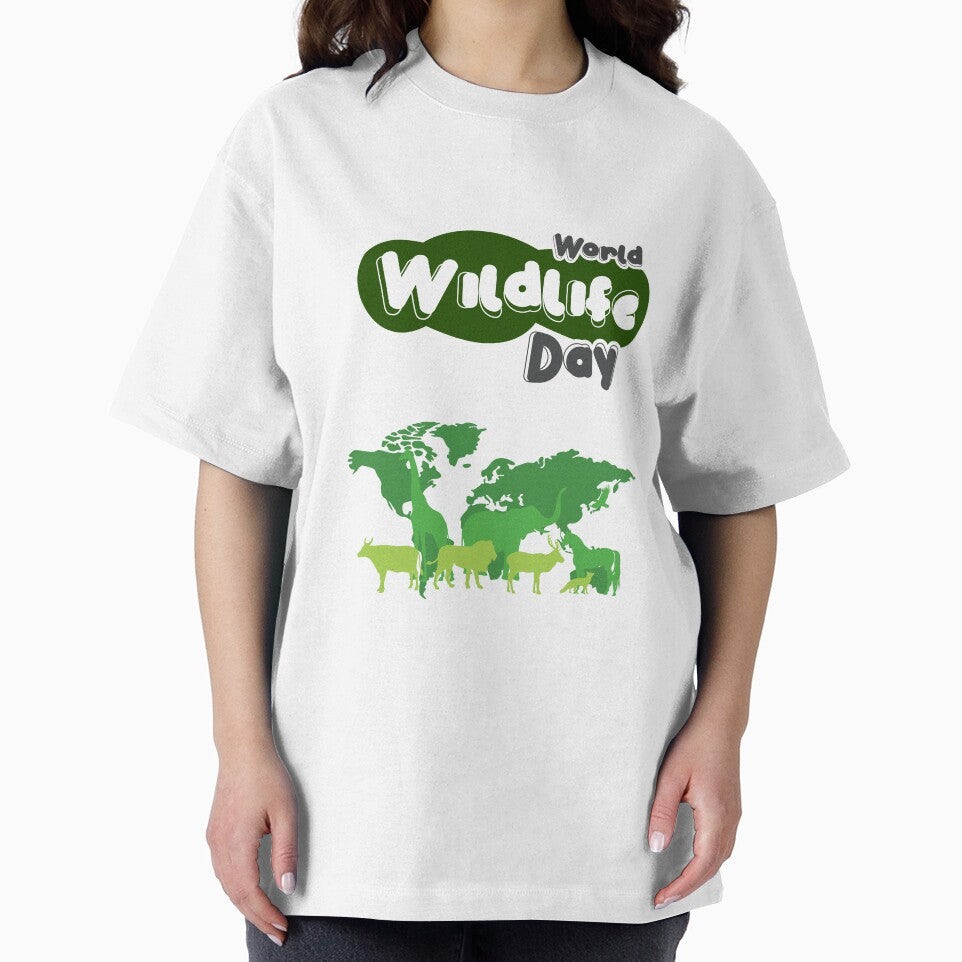 World Wildlife Day || Green Cartoon by ShopWearInspire