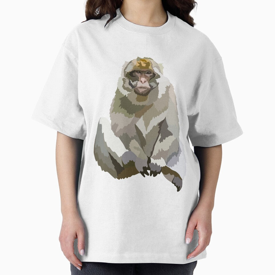 B is for Barbary Macaque by PrettylittlepastelUk