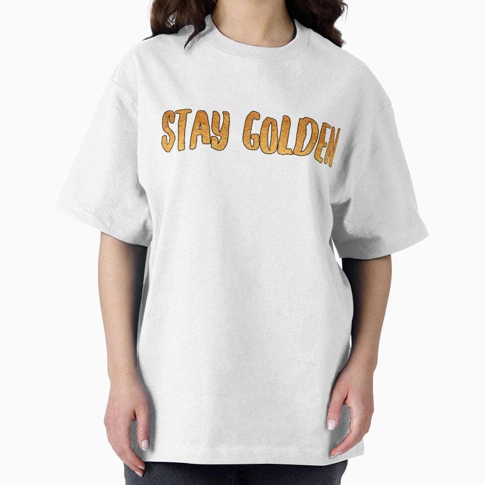 Stay Golden / Motivation Quote Mantra by StrangeStreet